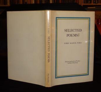 Item #003129C SELECTED POEMS. Ford Madox Ford.
