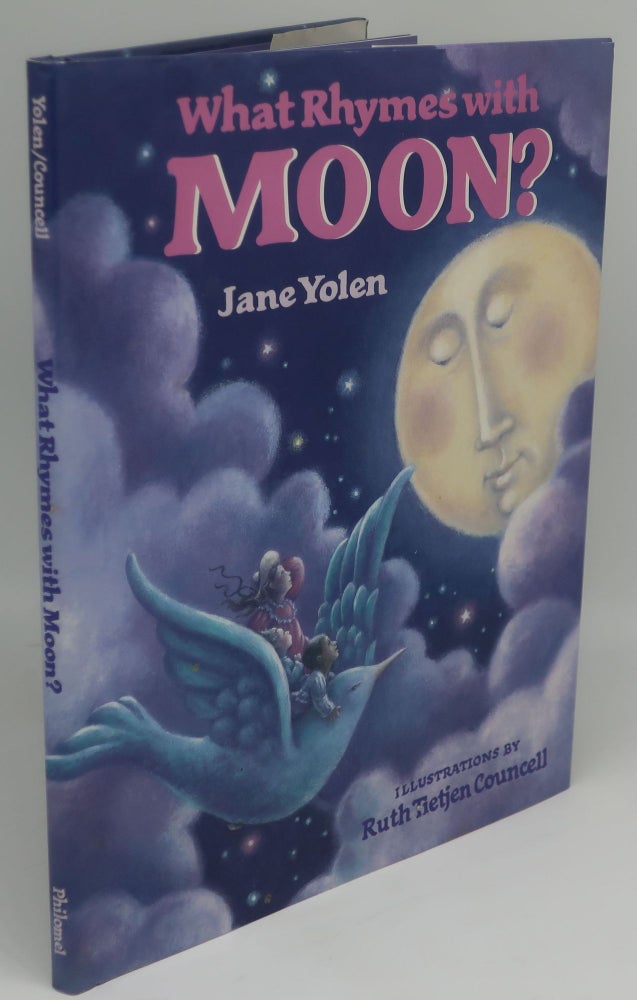 Item #003141L WHAT RHYMES WITH MOON? JANE YOLEN.