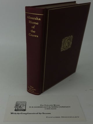 Item #003142C ABSARAKA HOME OF THE CROWS. Margaret I. Carrington