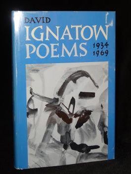 Item #003183C POEMS 1934-1969. David Ignatow