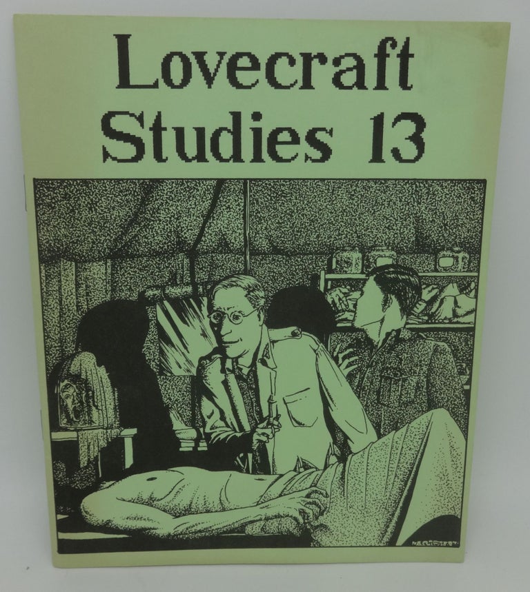 Item #003189H LOVECRAFT STUDIES 13, Vol. 5, No. 2. S. T. Joshi Edition, H P. Lovecraft.
