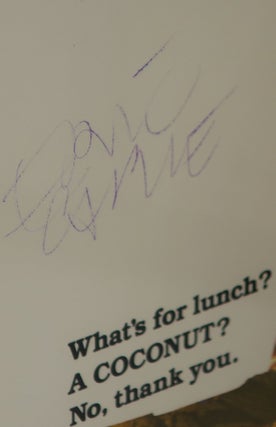 WHAT'S FOR LUNCH? [A Play-and Read Book], SIGNED