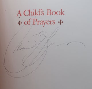 A CHILD'S BOOK OF PRAYERS [Signed by Michael Hague]
