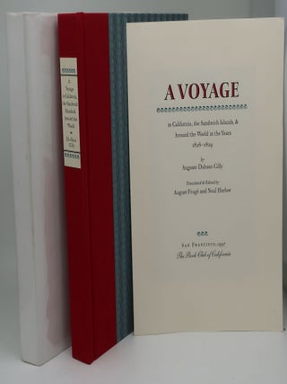 Item #003227F A VOYAGE TO CALIFORNIA, THE SANDWICH ISLANDS, & AROUND THE WORLD IN THE YEARS...