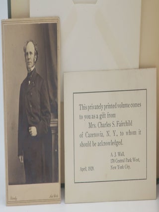 A SKETCH OF THE LIFE OF HORATIO SEYMOUR 1810-1886 With A Detailed Account of His Administration as Governor of the State of New York During the War of 1861-1865 Includes A SIGNED PHOTO OF HORATIO SEYMORE by Mathew Brady.