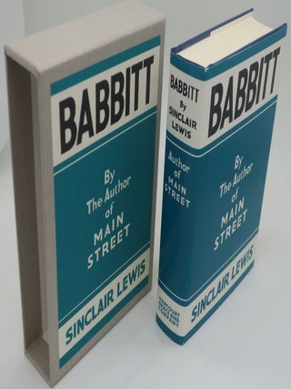 Item #003275K BABBITT. SINCLAIR LEWIS