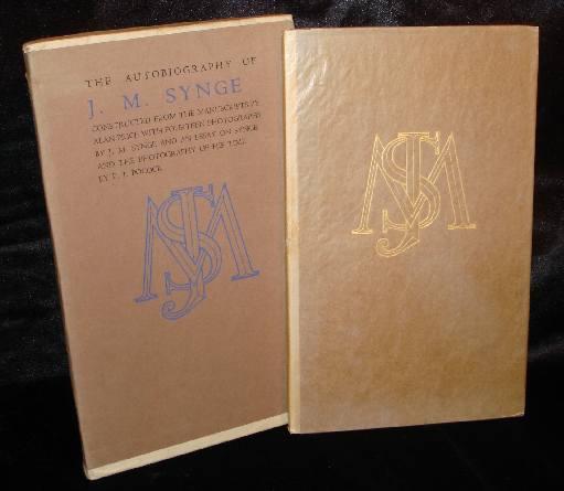 Item #003401 THE AUTOBIOGRAPHY OF J. M. SYNGE. J. M. Synge.