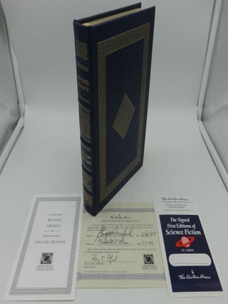 Item #003426A BEYOND INFINITY. Gregory Benford
