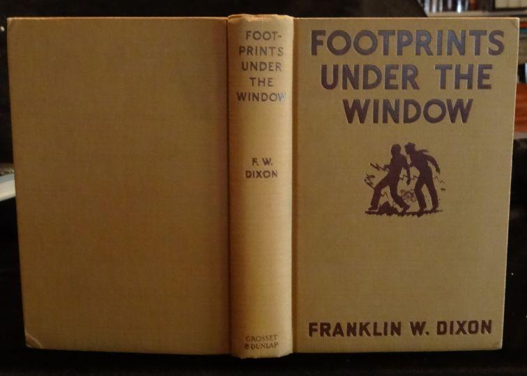 Item #003433C FOOTPRINTS UNDER THE WINDOW. F. W. Dixon.