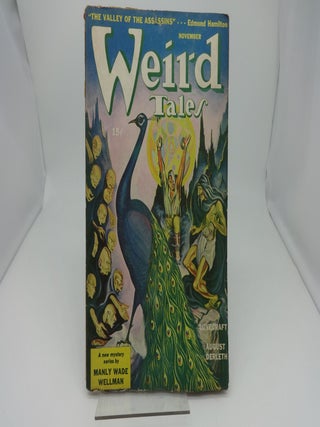 Item #003451C WEIRD TALES NOVEMBER 1943. Manly Wade Wellman, Lovecraft, August Derleth