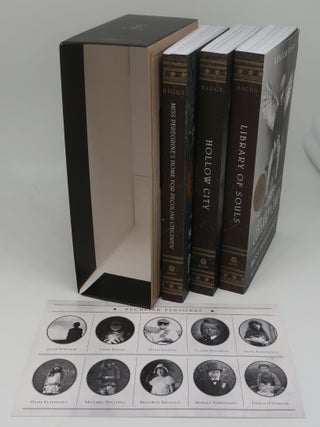 Item #003514G MISS PEREGRINE'S PECULIAR CHILDREN BOXED SET: Miss Peregrine's Peculiar Children;...