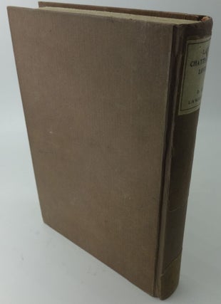 LADY CHATTERLEY'S LOVER (SIGNED LIMITED)