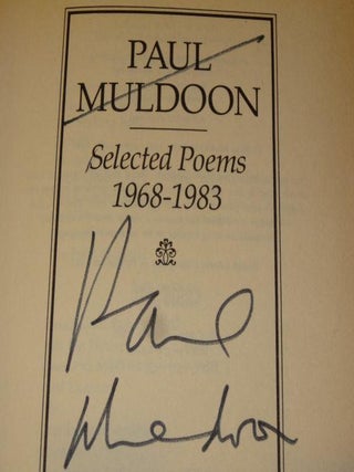 Selected Poems 1968-1983