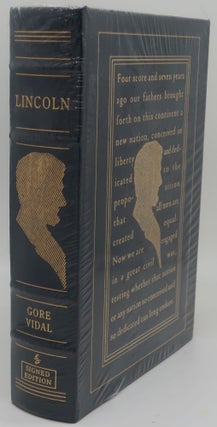 Item #003572AA LINCOLN [Signed]. GORE VIDAL