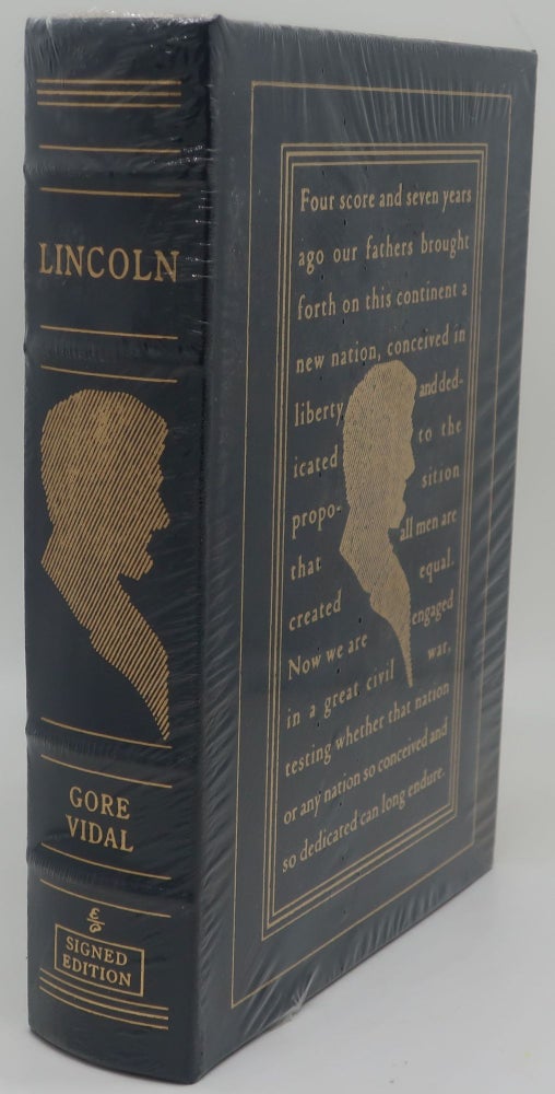 Item #003572AA LINCOLN [Signed]. GORE VIDAL.
