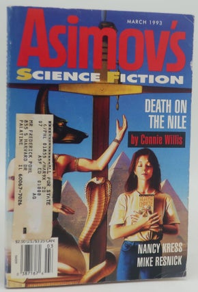Item #003572Z ASIMOV'S SCIENCE FICTION MARCH 1993 [FREDERIK POHL'S COPY] Vol 17, No 3. CONNIE...