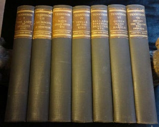 Item #003572 THE POETIC AND DRAMATIC WORKS OF ALFRED LORD TENNYSON. Alfred Lord Tennyson
