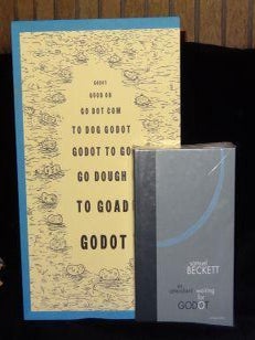 Item #003762 GODOT: AN IMAGINARY STAGING OF "WAITING FOR GODOT" Samuel Beckett