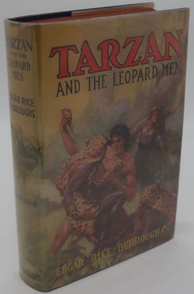 Item #003769B TARZAN AND THE LEOPARD MEN [Signed Presentation Copy with original photo of...