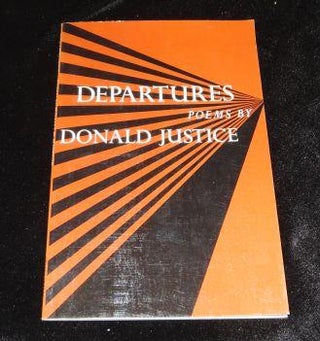 Item #003774C DEPARTURES. Donald Justice