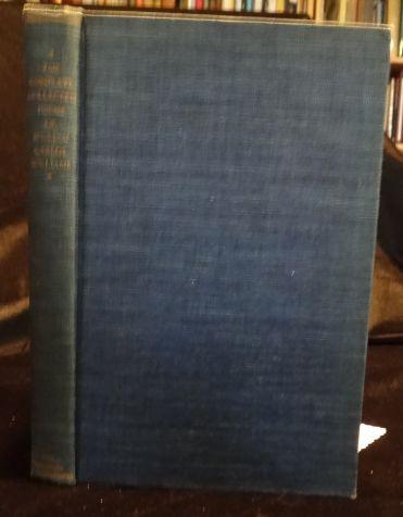 Item #003810A THE COMPLETE POEMS OF WILLIAM CARLOS WILLIAMS 1906 - 1938. William Carlos Williams.
