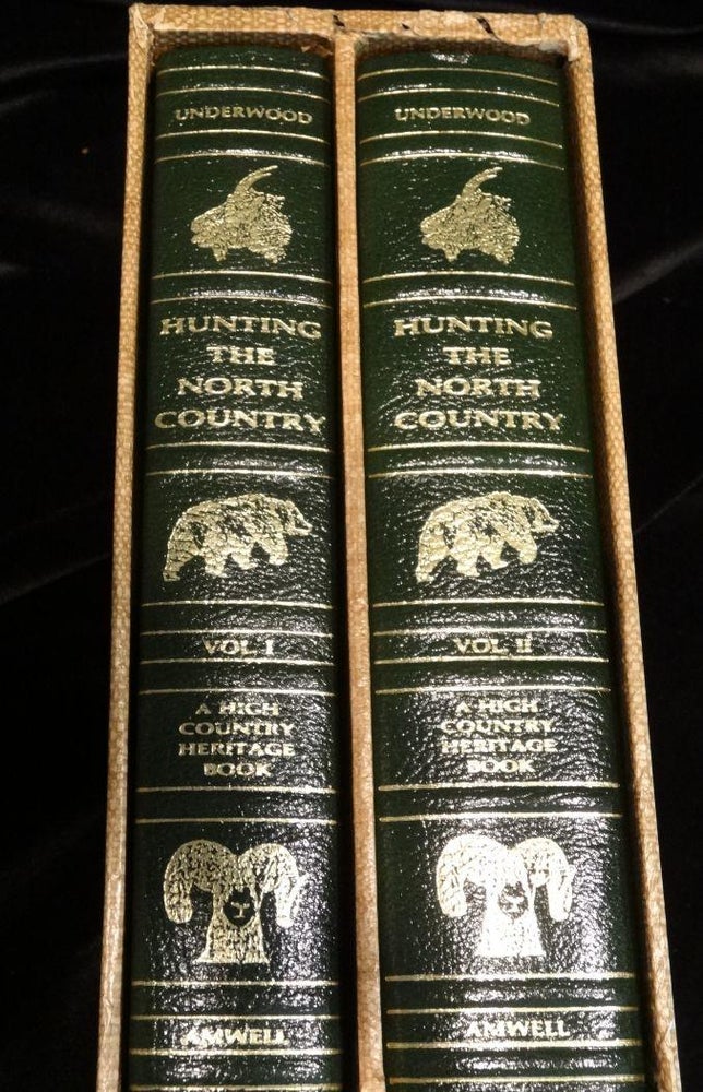 Item #003811A HUNTING THE NORTH COUNTRY. Lamar Underwood.