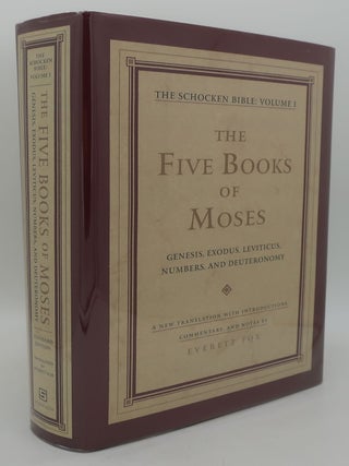 Item #003812DE THE FIVE BOOKS OF MOSES: Genesis, Exodus, Leviticus, Numbers, and Deuteronomy....