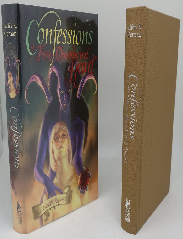 Item #003838EK CONFESSIONS OF A FIVE CHAMBERED HEART: 25 TALES OF WEIRD ROMANCE. CAITLIN R. KIERNAN.