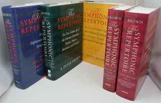 Item #003842GH THE SYPHONIC REPERTOIRE [Five Volumes Complete]. FOUNDING A. PETER BROWN