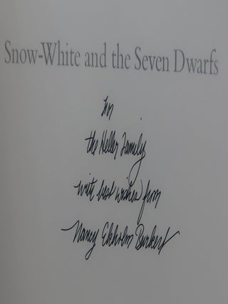 SNOW- WHITE AND THE SEVEN DWARFS [Signed by Nancy Ekholm Burkert