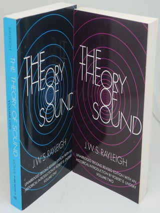 Item #003849DA THE THEORY OF SOUND - Two volumes. J. W. S. RAYLEIGH