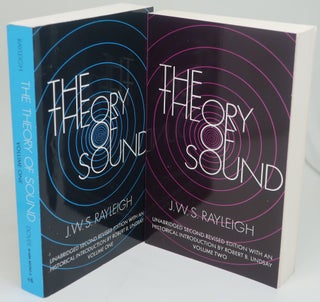 Item #003849DA THE THEORY OF SOUND - Two volumes. J. W. S. RAYLEIGH