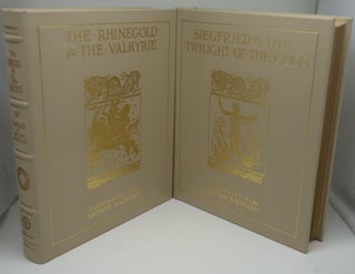 Item #003849K THE RING OF THE NEBLUNG: Two Volumes: THE RHINEGOLD & THE VALKYRIE; SIEGRIED & THE...