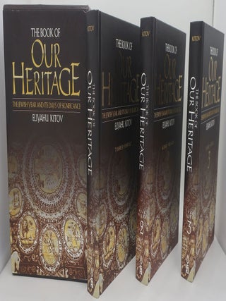 Item #003849RV THE BOOK OF OUR HERITAGE: The Jewish Year and its Days of Significance (Three...