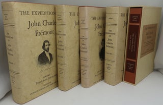 Item #003849XX THE EXPEDITIONS OF JOHN CHARLES FREMONT [Five Volumes Complete]. DONALD JACKSON...
