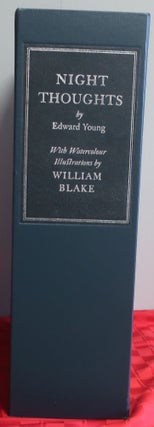 Item #BC00002 WILLIAM BLAKE'S DESIGNS FOR EDWARD YOUNG'S NIGHT THOUGHTS. EDWARD YOUNG