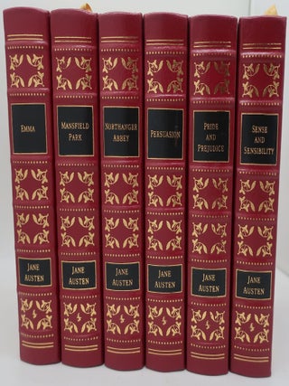 THE NOVELS OF JANE AUSTEN: EMMA; MANSFIELD PARK; NORTHANGER ABBEY; PERSUASION; PRIDE AND PREJUDICE; SENSE AND SENSIBILITY (Six Volumes)